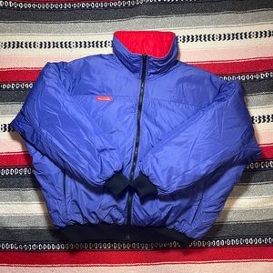 Vintage 90s reversible Columbia puffer jacket in size large, great condition!